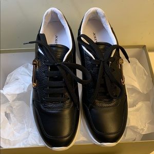 John Galliano Paris women’s leather sneakers